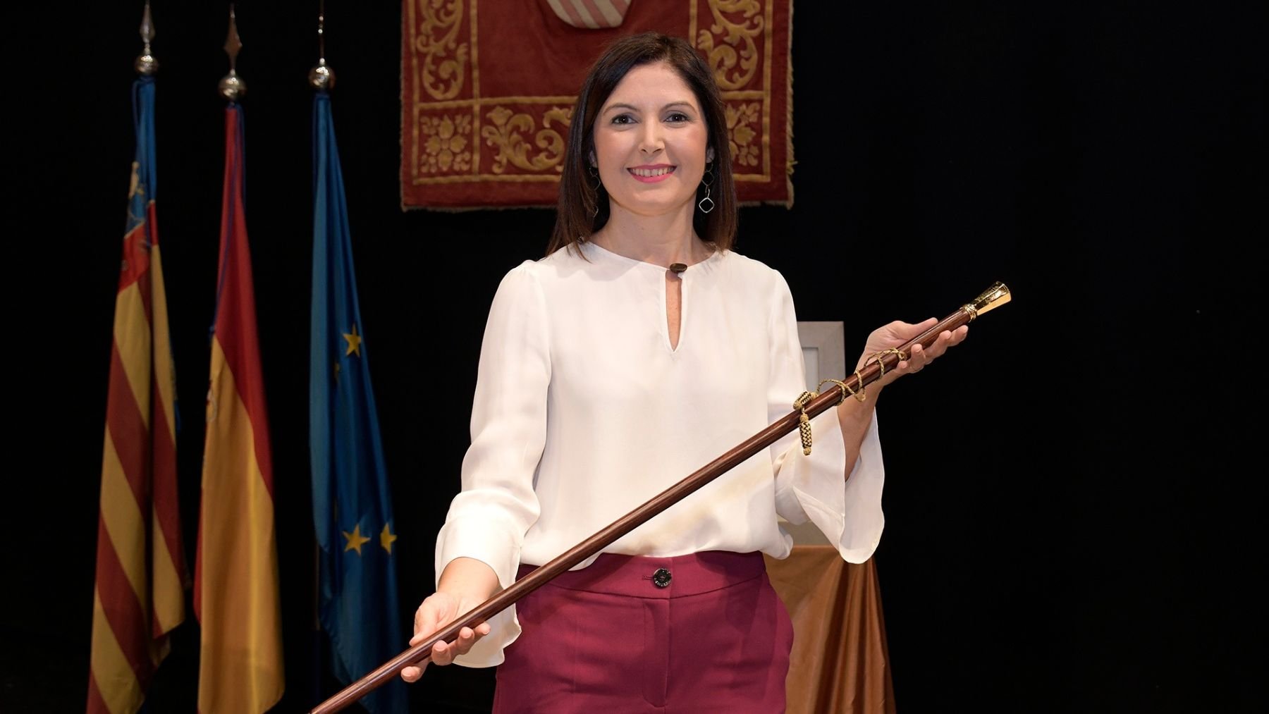 Maribel Albalat, alcaldesa de Paiporta. (Foto: EP)