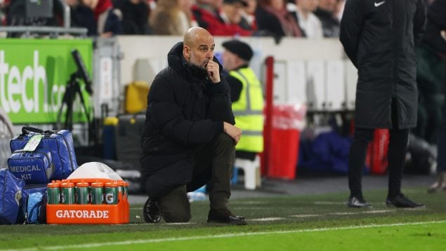 Pep Guardiola, Manchester City, Brentford