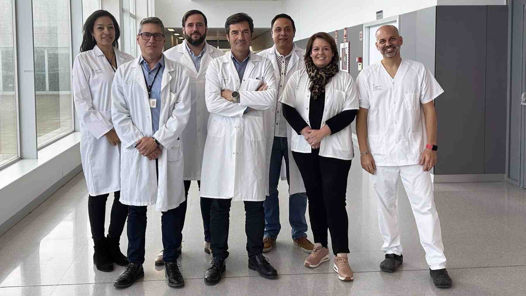 El equipo de Nefrología del Hospital Mateu Orfila de Menorca.