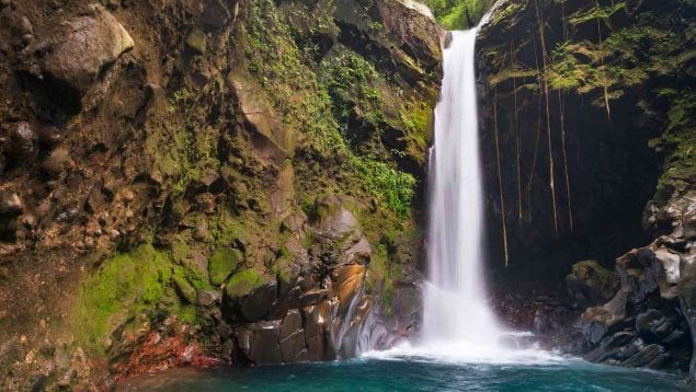 Las cascadas en esta provincia