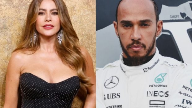 Sofía Vergara, Lewis Hamilton