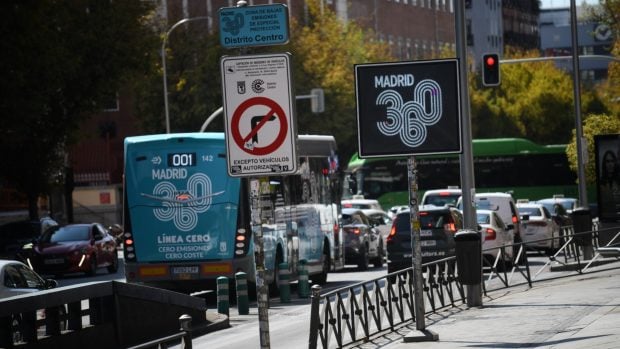 Madrid Ley Movilidad