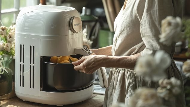 limpiar una freidora de aire, airfryer, cocina