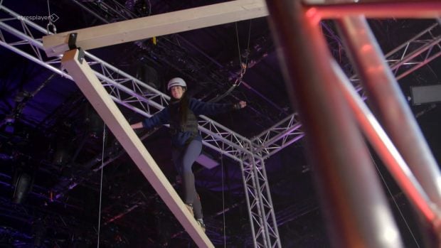 Victoria Federica durante una de las pruebas de El Desafío (Atresmedia).