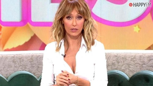 Emma García, presentadora de 'Fiesta'. (Mediaset)