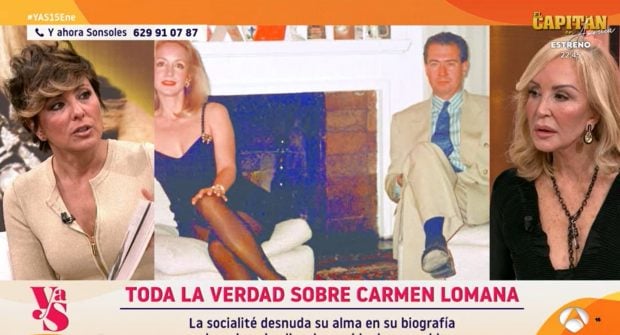 Carmen Lomana recuerda a Guillermo Capdevila, su marido, fallecido en el año 1999 (Atresmedia).