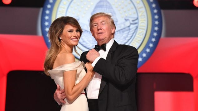 horario toma posesión Trump, Washington, Melania Trump