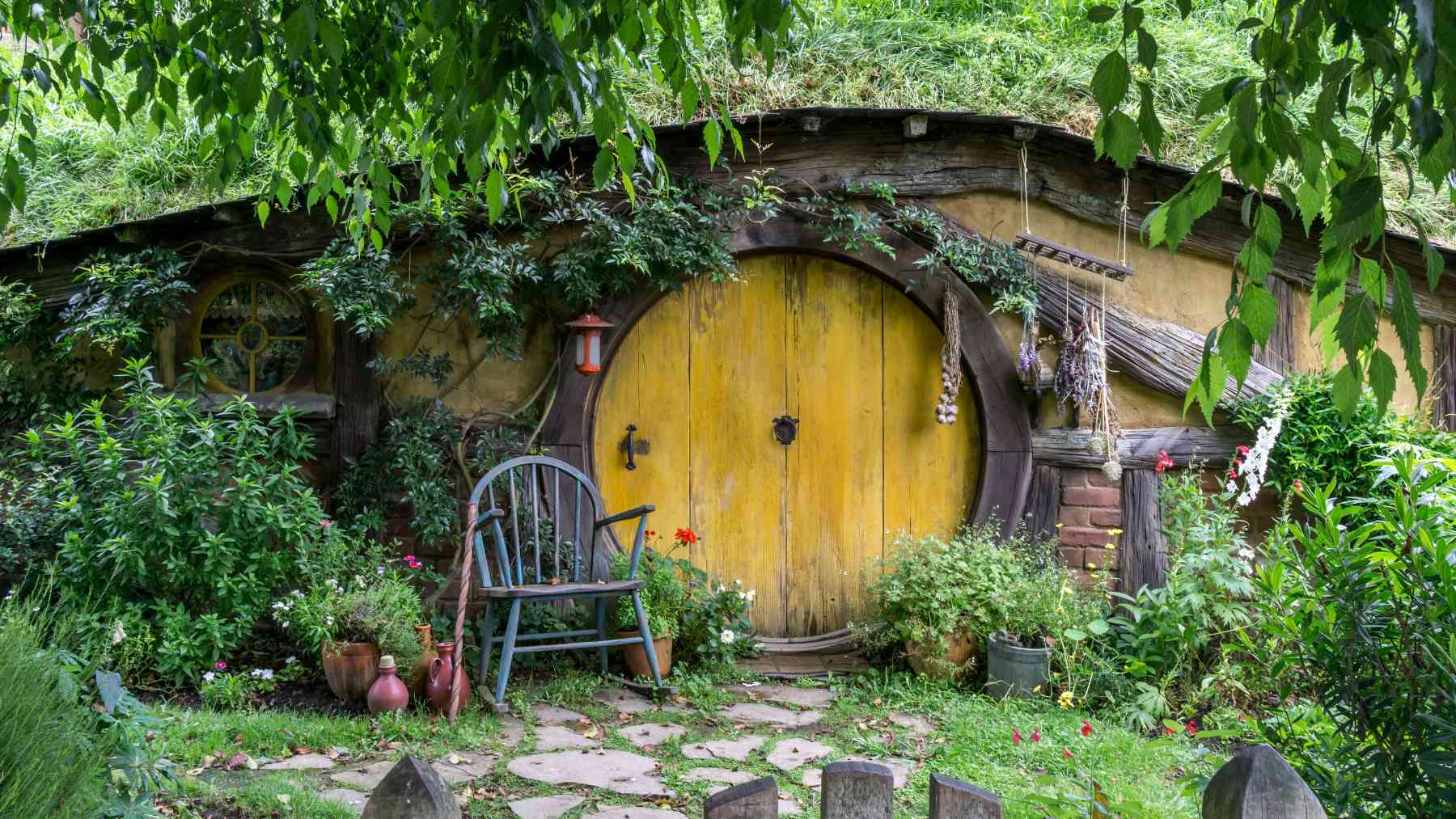 Casa ‘Hobbit’.