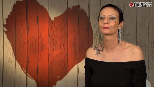 Raquel en First Dates. (Mediaset)