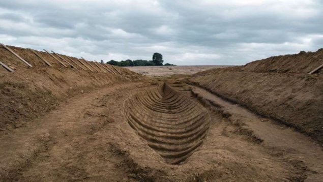 Yacimiento arqueológico, Sutton Hoo, Inglaterra, descubrimientos