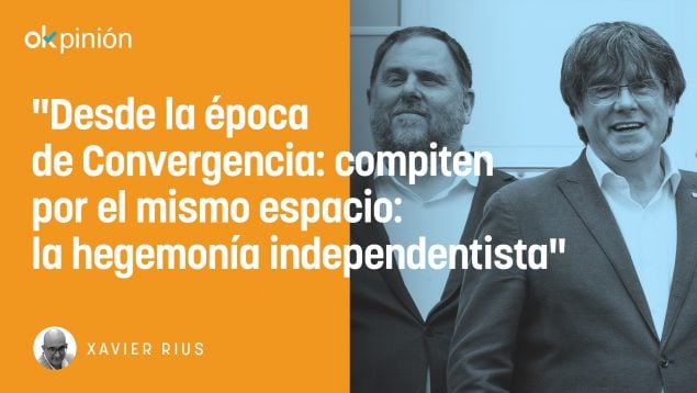 Puigdemont y Junqueras no se pueden ni ver