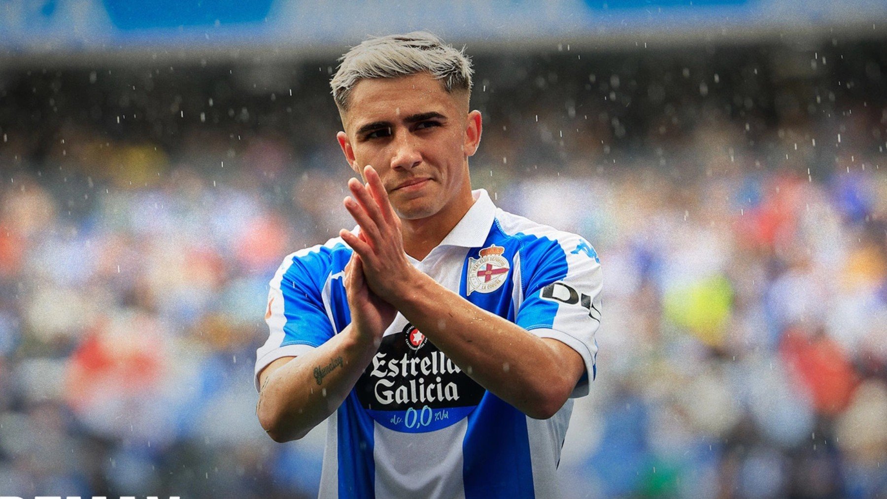 Yeremay Hernández, con el Dépor. (Deportivo de La Coruña)