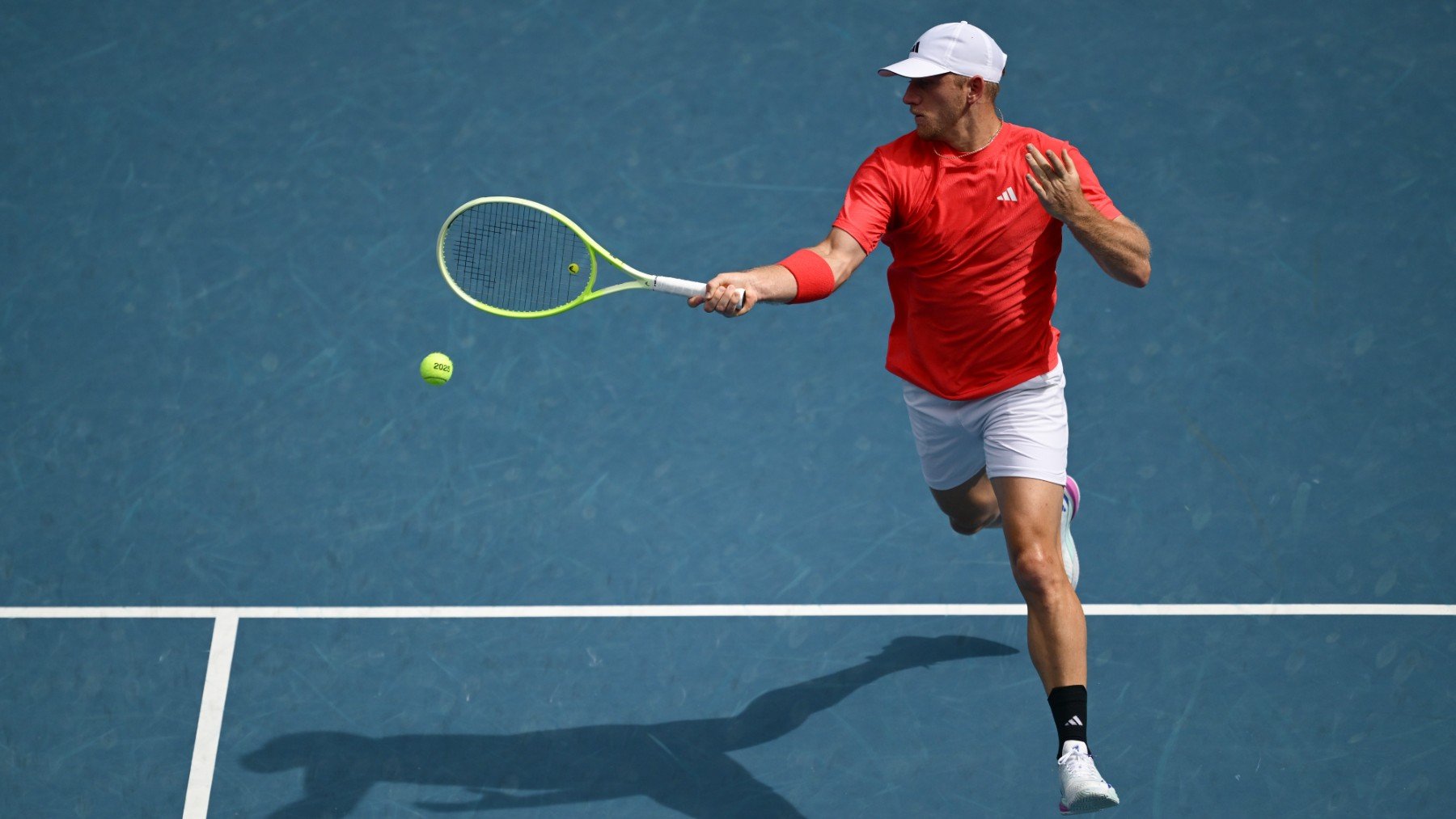 Davidovich, durante un partido. (Getty) (Getty)