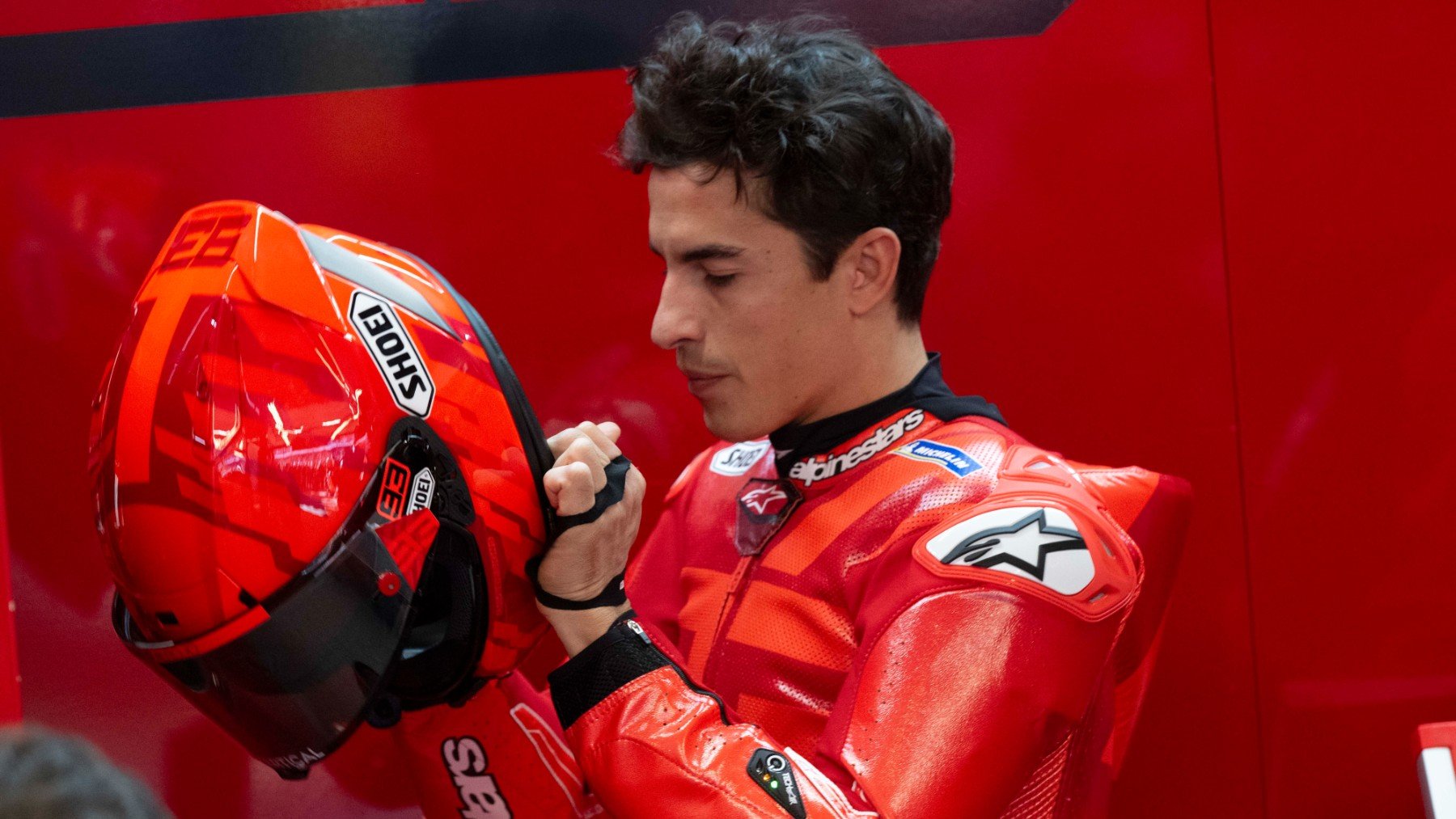 No va más: Marc Márquez va con todo al rojo