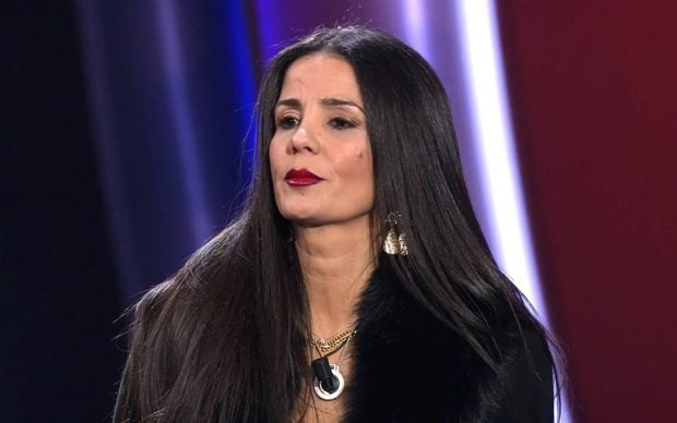 Ana Herminia en el plató de GH DÚO 3. (Mediaset)