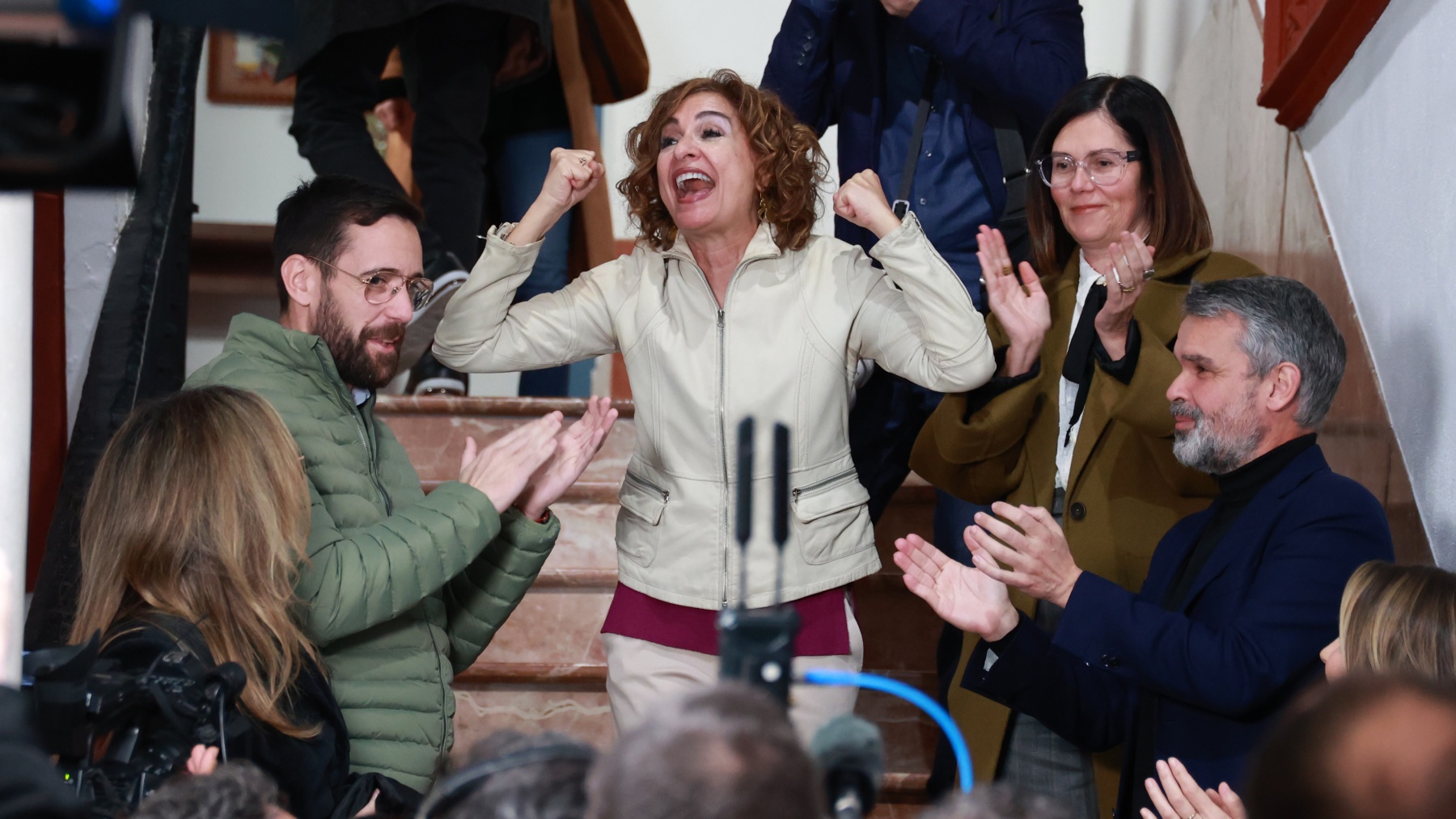 La nueva secretaria general del PSOE-A, María Jesús Montero. (Foto: EP)