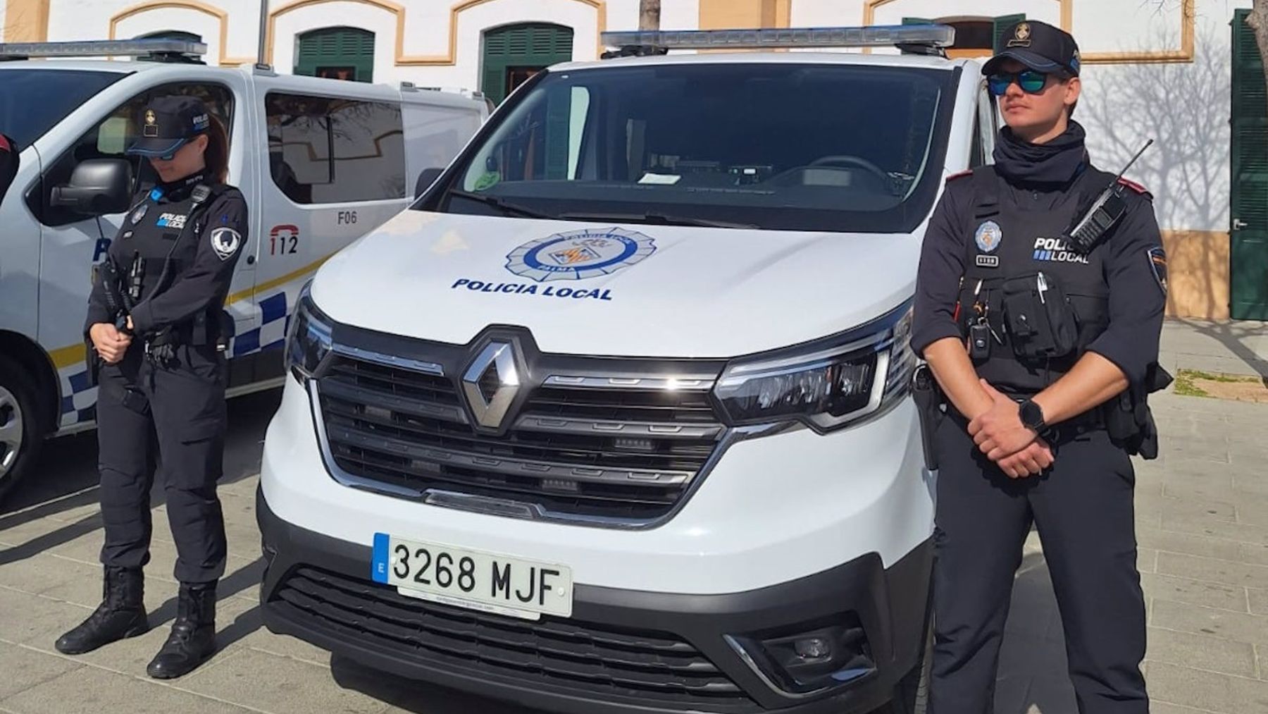 Agentes de la Policía Local de Palma.