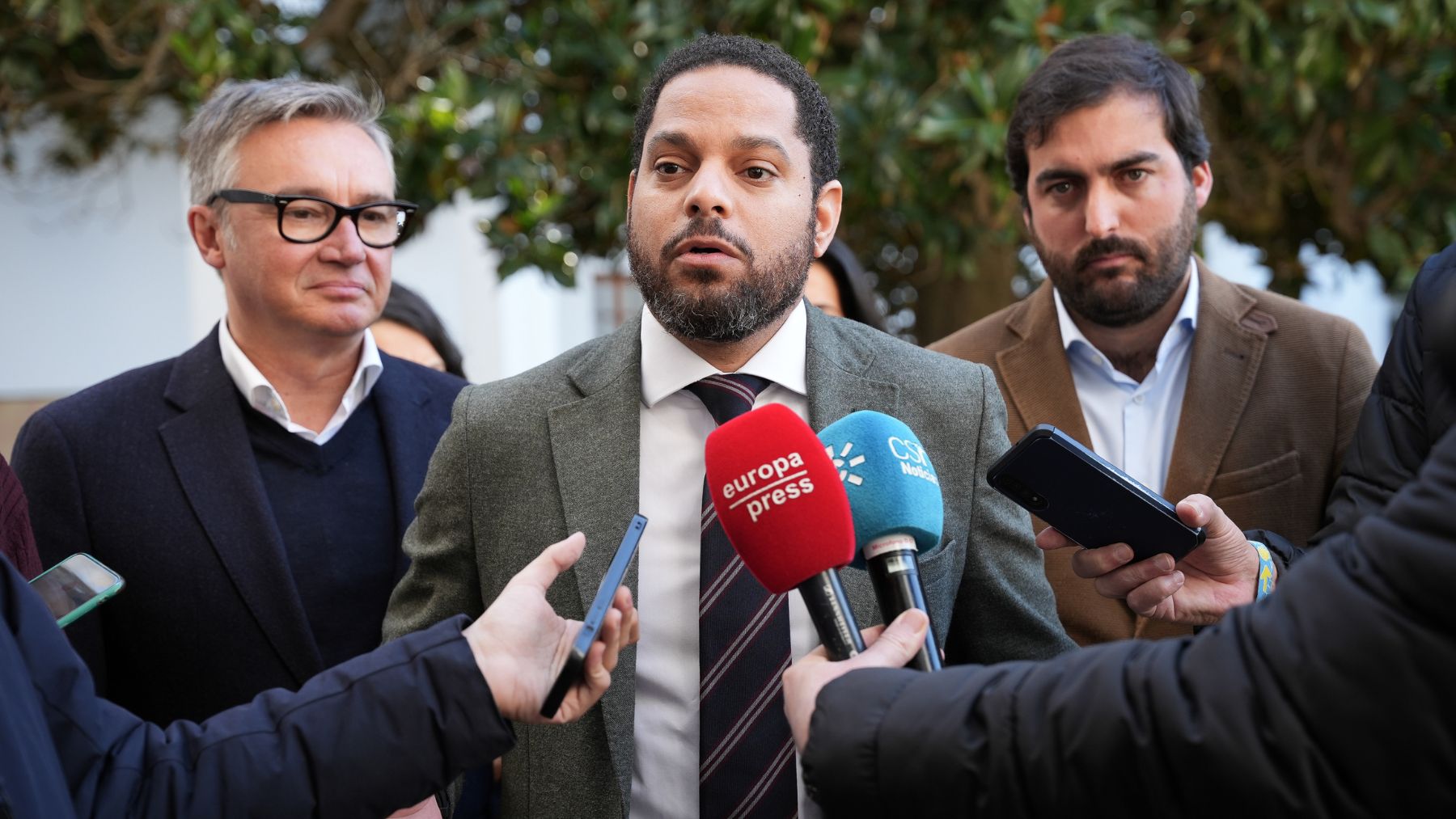 Ignacio Garriga, líder de Vox en Cataluña. (Foto: EP)