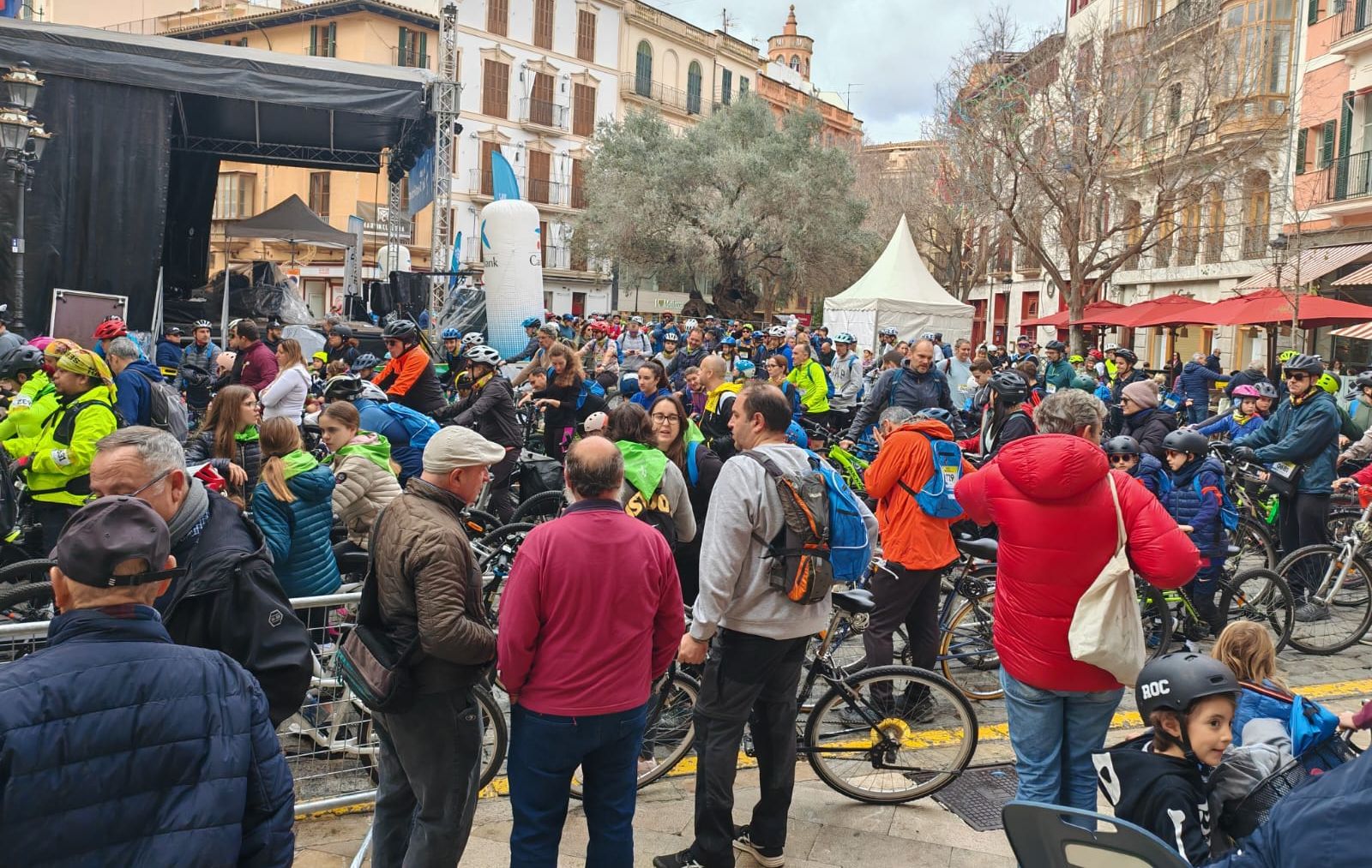 Diada Ciclista de Sant Sebastià, en Palma.