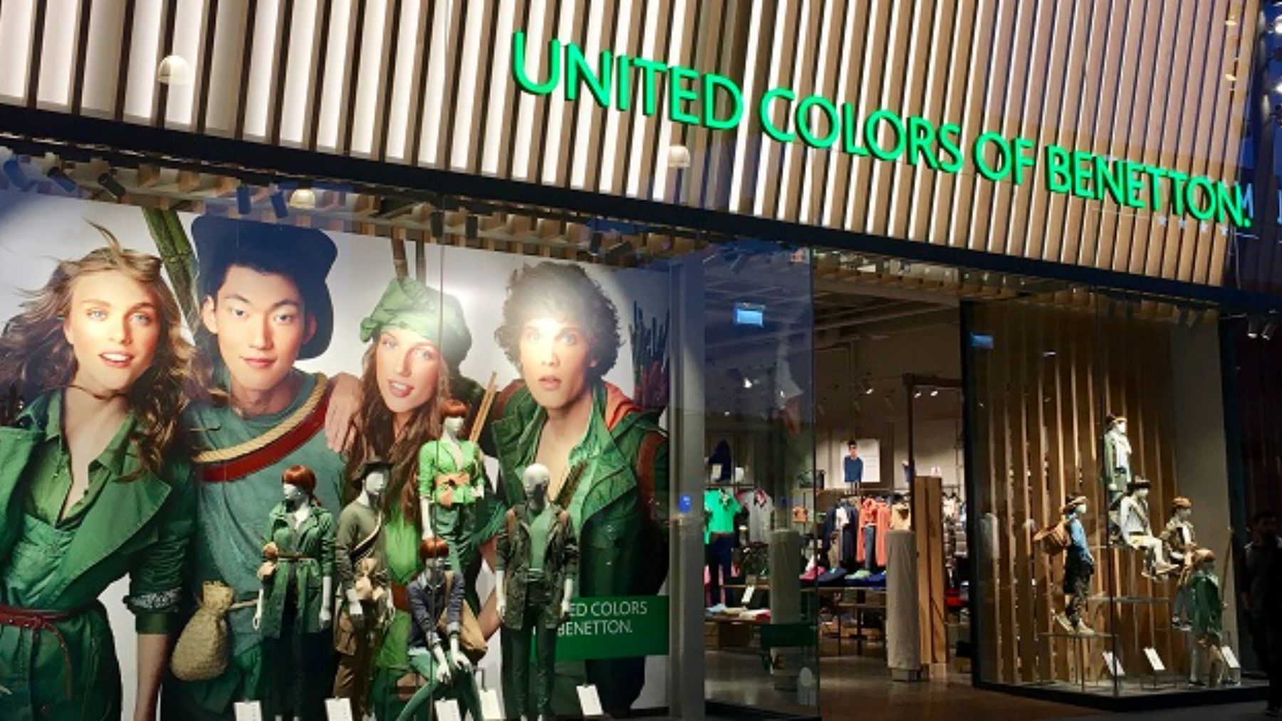 Tienda Benetton.