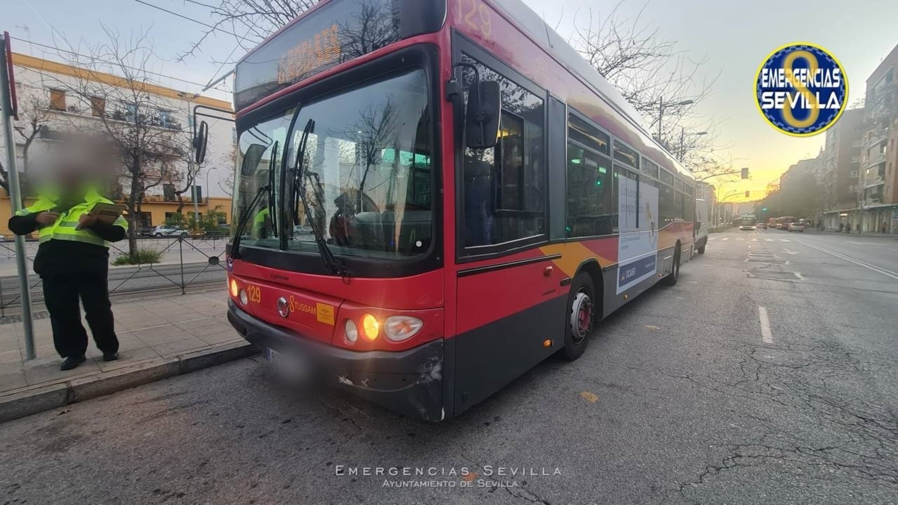 Autobús de Tussam en Sevilla.