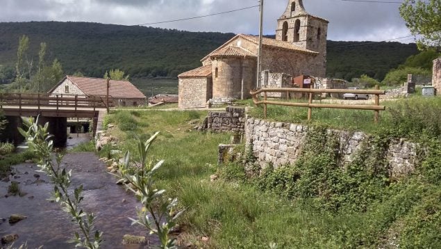 pueblo más pequeño de Castilla y León, Iglesia San Martín Obispo, Salcedillo