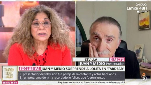 Lolita Flores y Juan y Medio en 'TardeAR'.