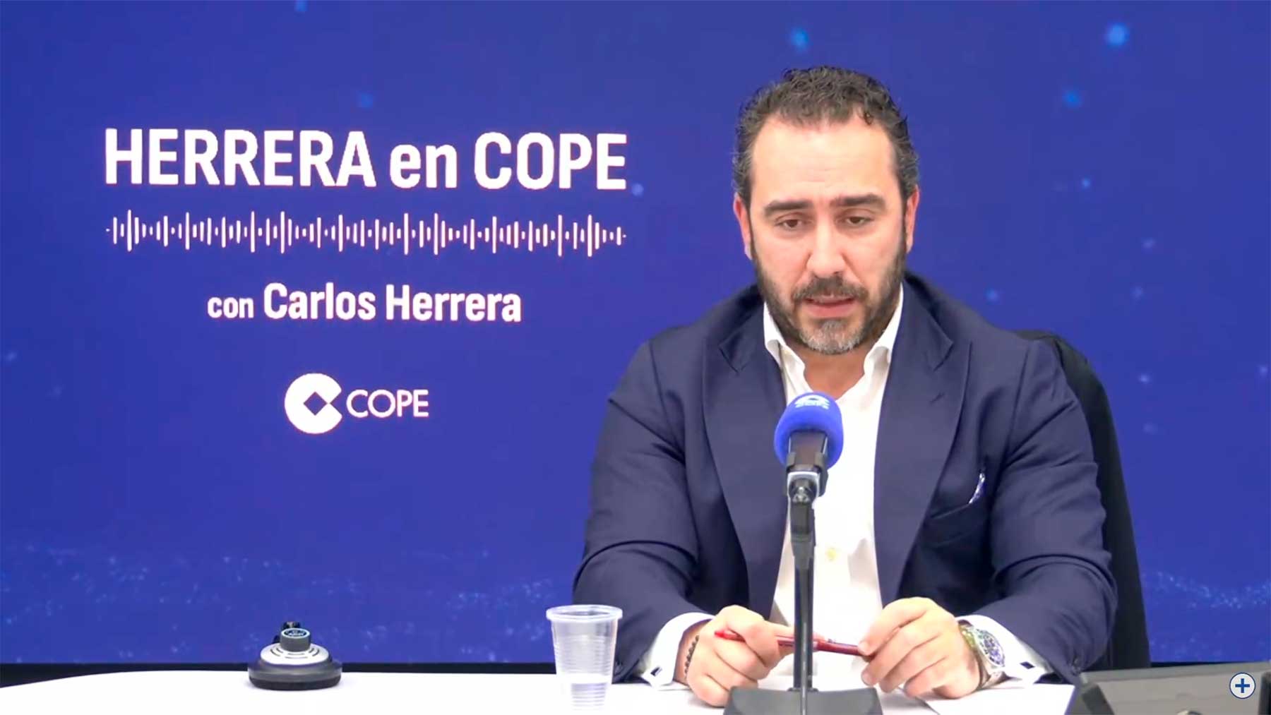 El empresario Víctor de Aldama en Herrera en Cope.