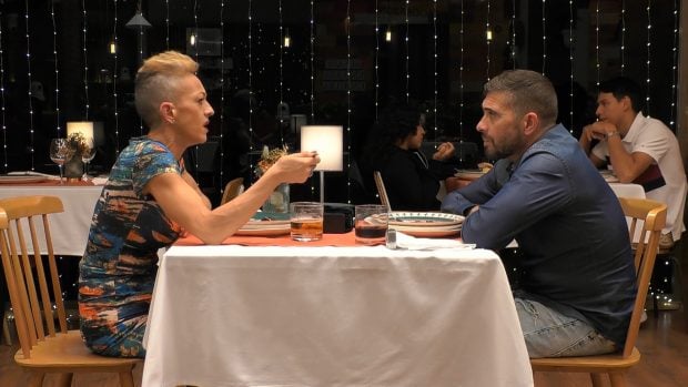 Ana y Nacho en First Dates. (Mediaset)