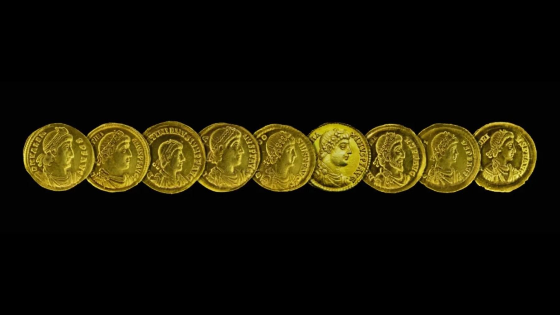 Monedas de oro, curiosidades, hallazgos, descubrimientos, Imperio romano