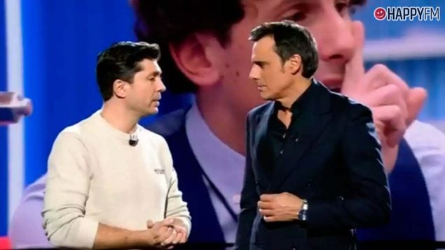 Ángel Cristo Jr con Ion Aramendi en 'GH DÚO 3'. (Mediaset)