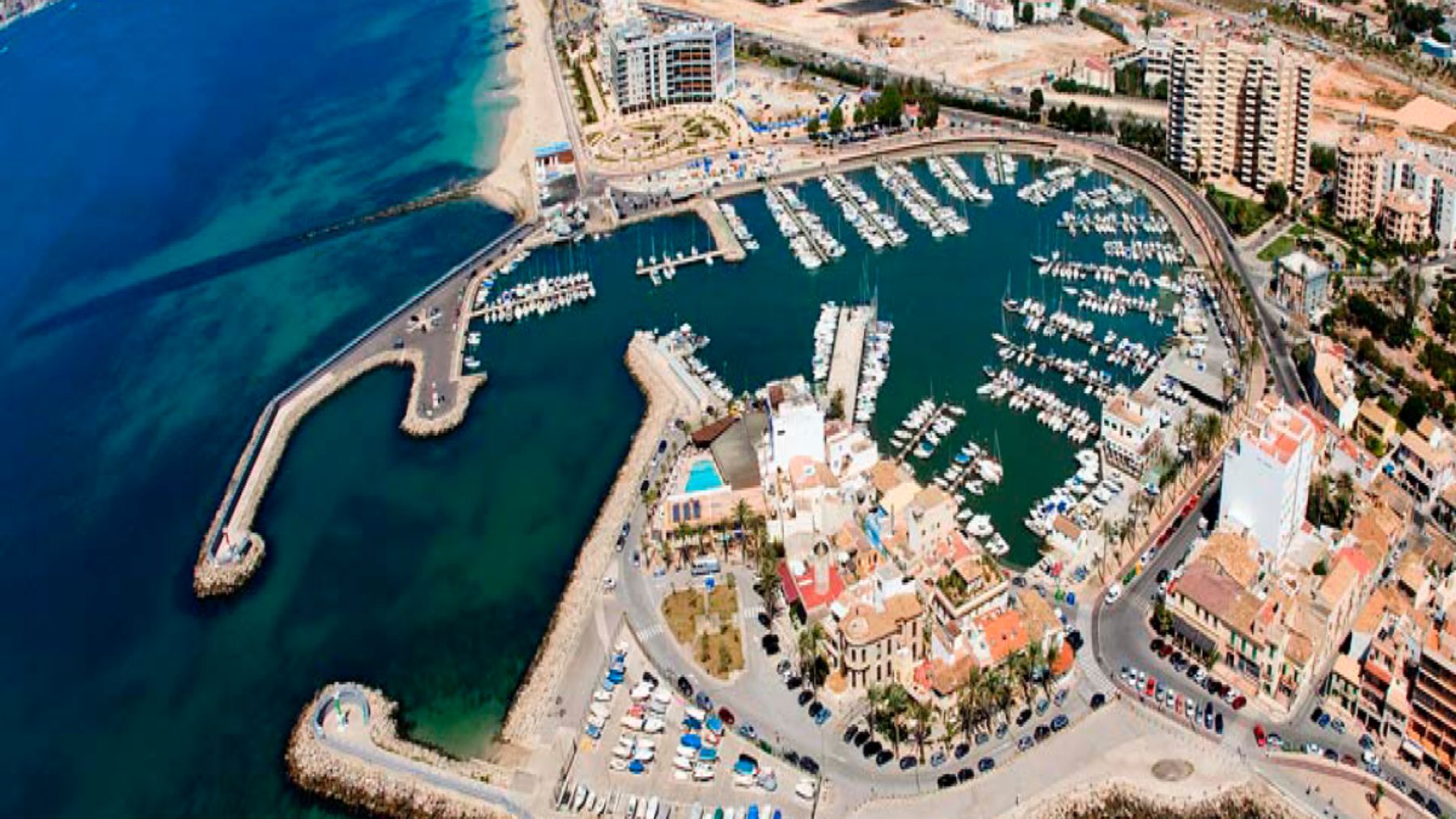 El puerto de Portitxol, en Palma.