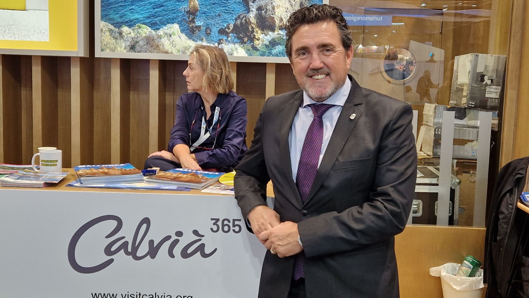 El alcalde de Calvià, Juan Antonio Amengual, en Fitur.