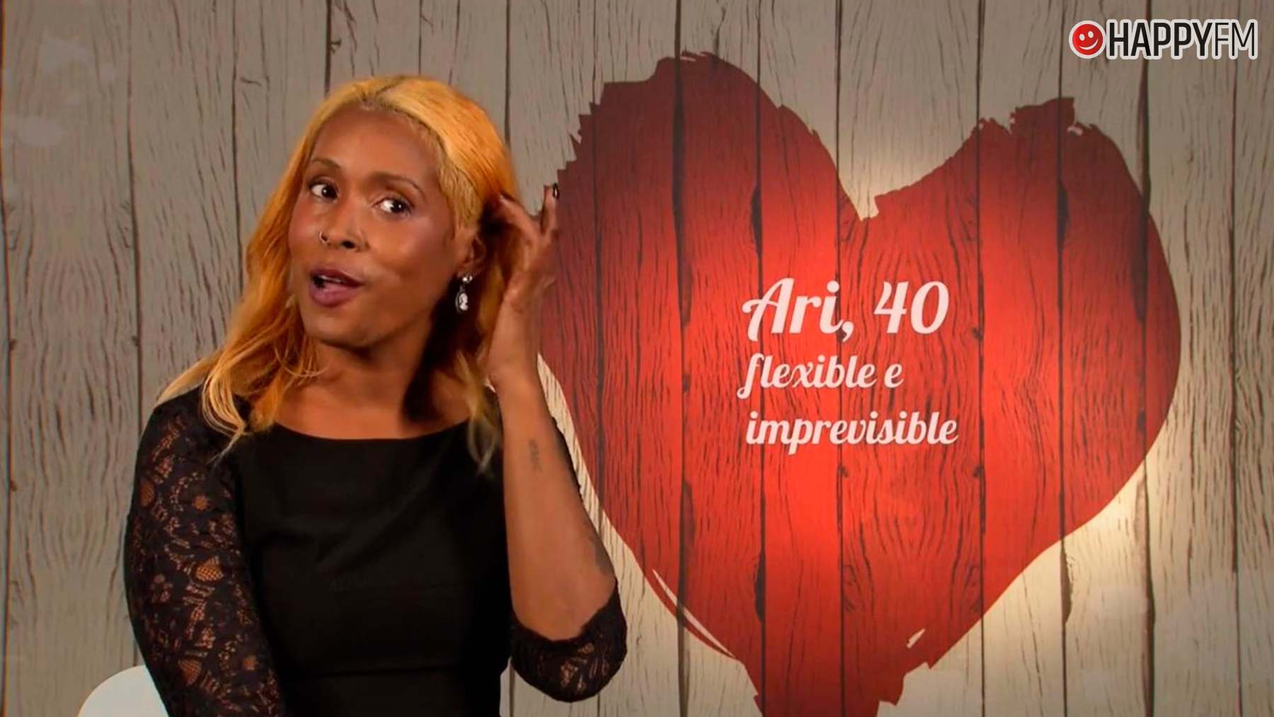 Ariagne, participante de First Dates. (Mediaset)