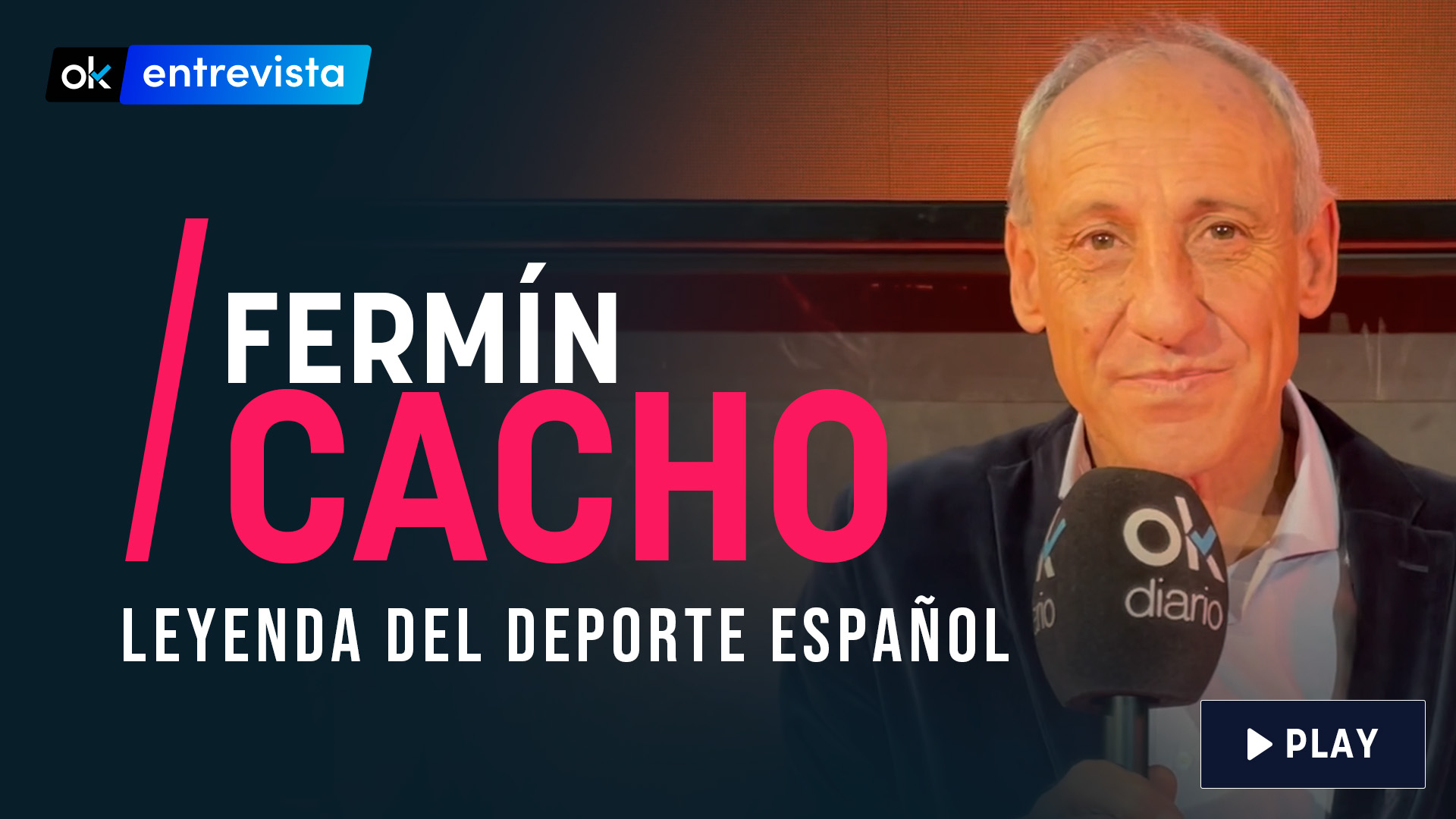 Fermín Cacho atiende a OKDIARIO.