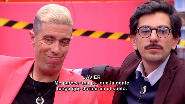 Javier y Dani Santos en GH DÚO 3. (Mediaset)