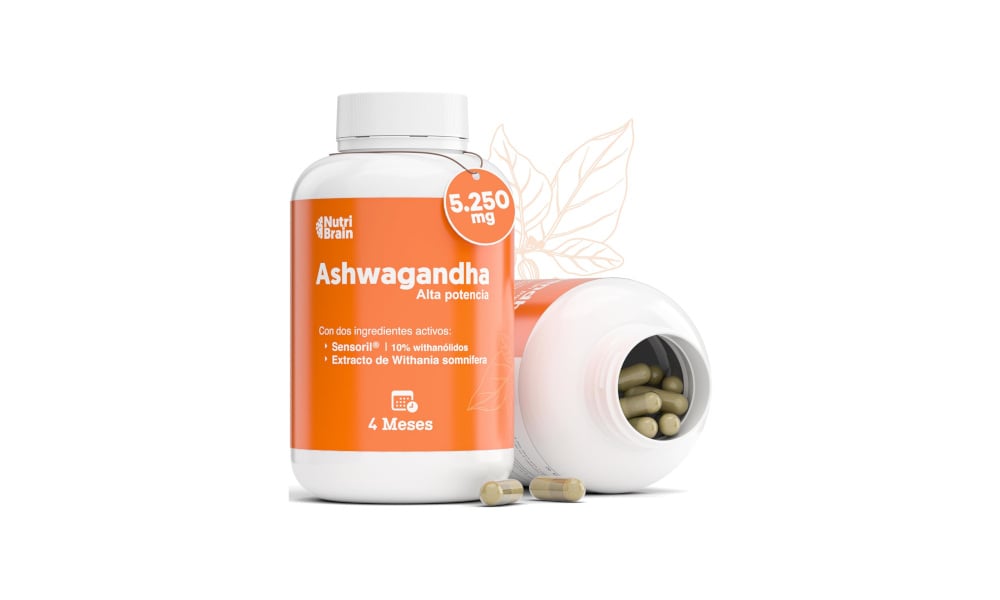 Suplemento alimenticio Ashwagandha Alta Potencia