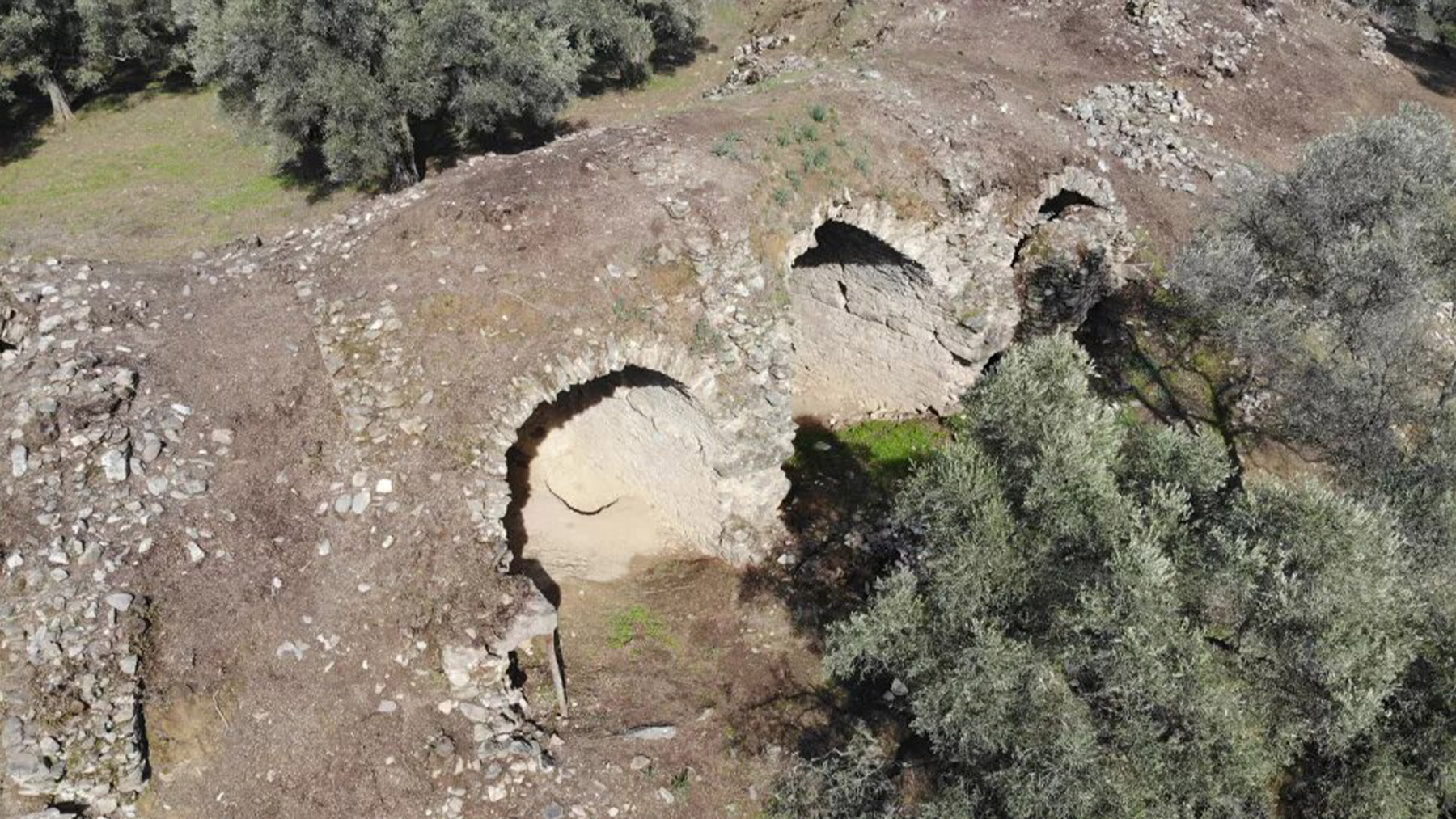 Coliseo romano encontrado en Aydin. Foto: Ministerio de Cultura y Turismo de Turquía.