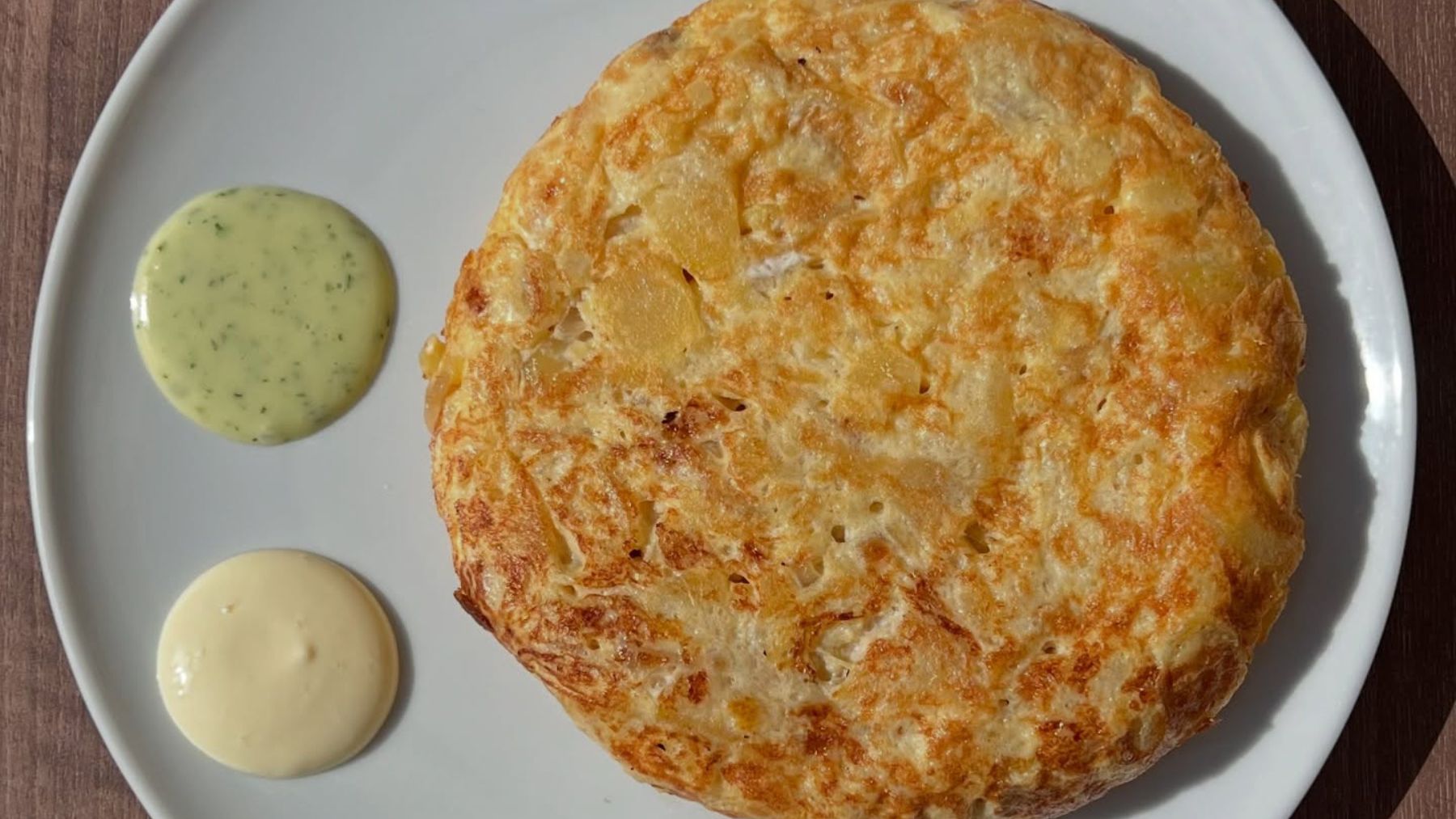 Tortilla de patatas. Foto: Casa Juan Palomo