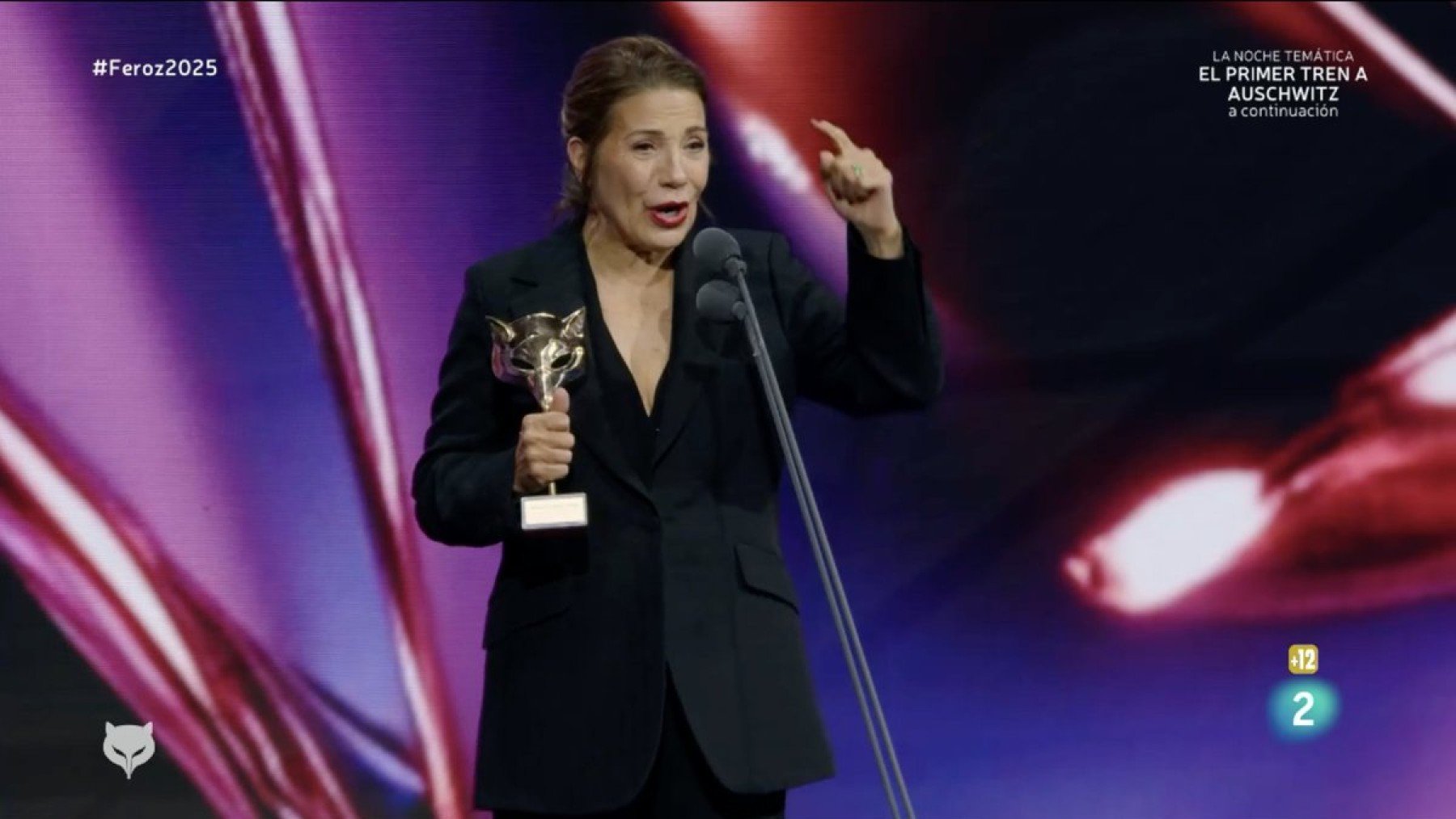 Emma Vilarasau ganadora del premio Feroz por  ‘Casa en llamas’