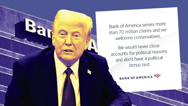 bank of america, trump, woke