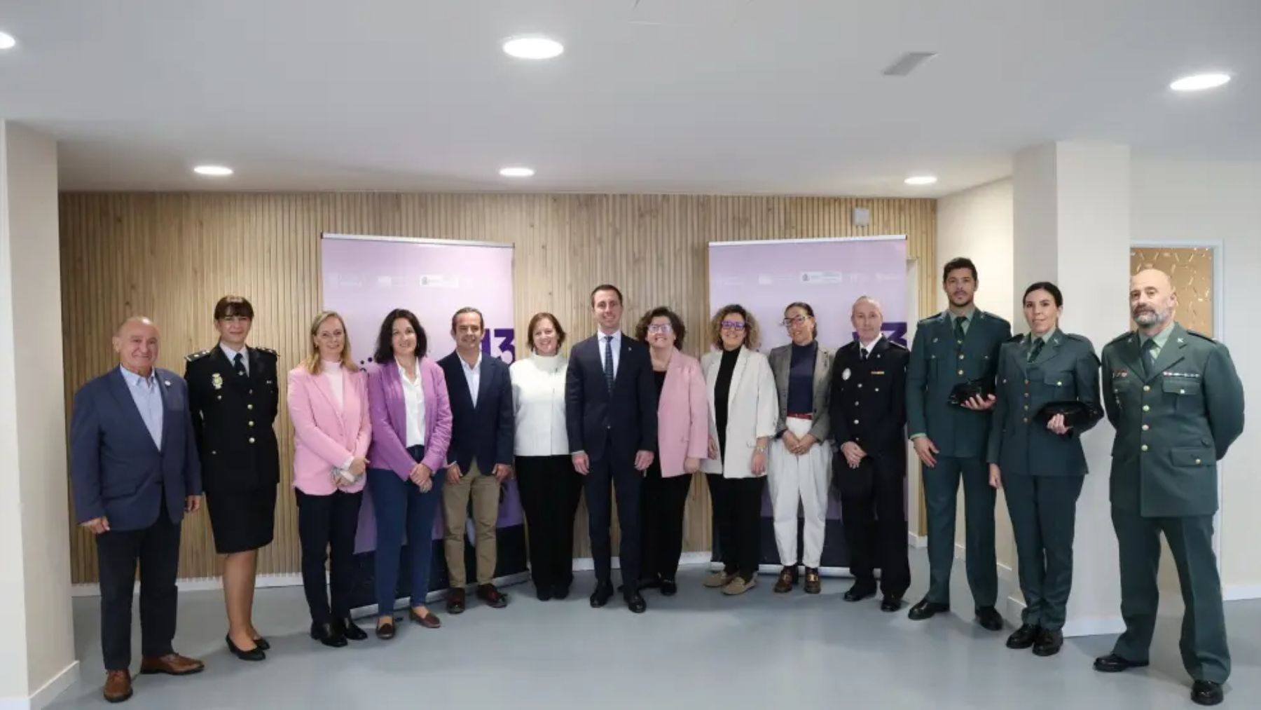 Inauguración del Centro Libertas para atender a víctimas de violencia sexual.