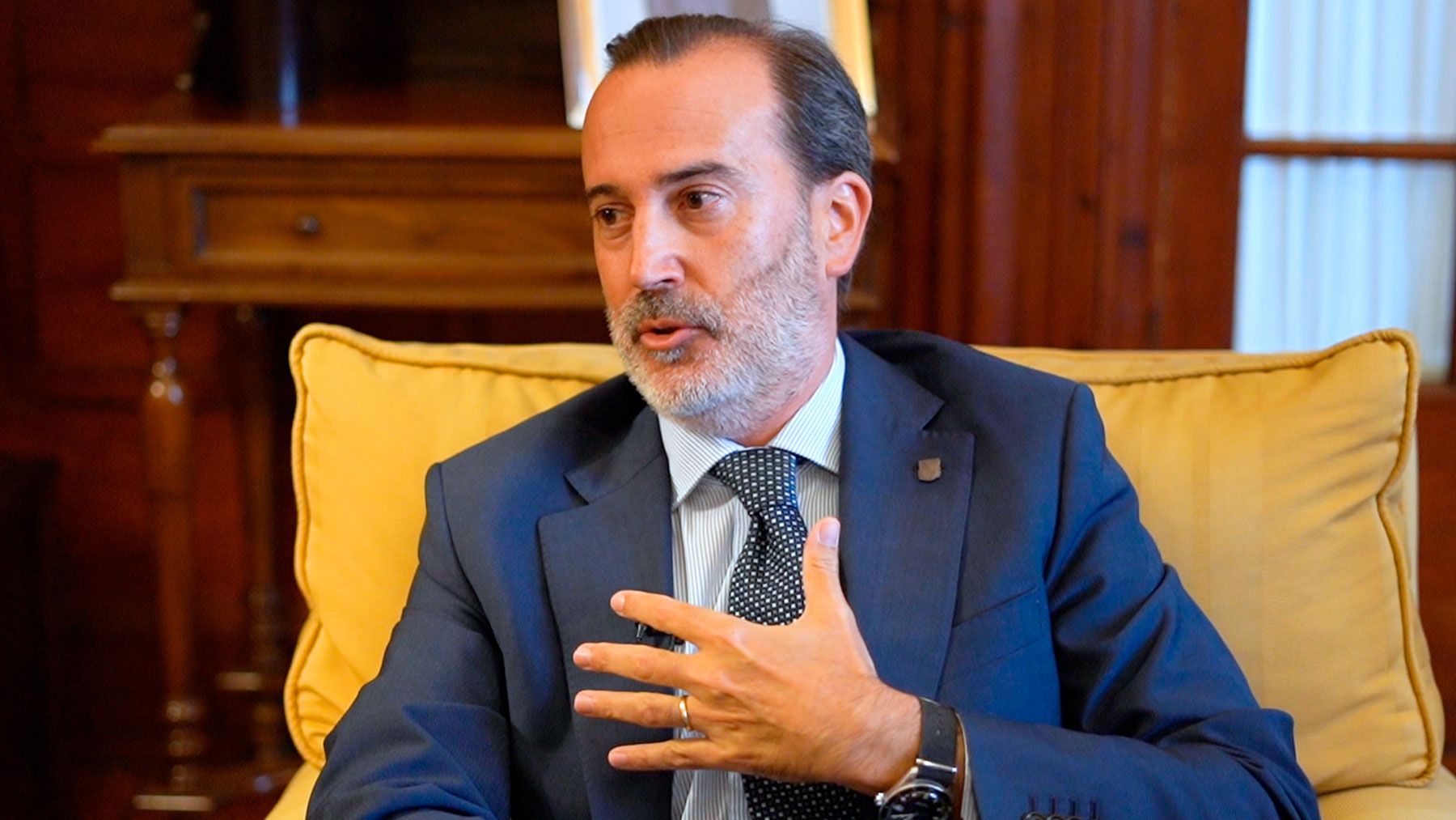 Gabriel Le Senne, presidente del Parlament balear.