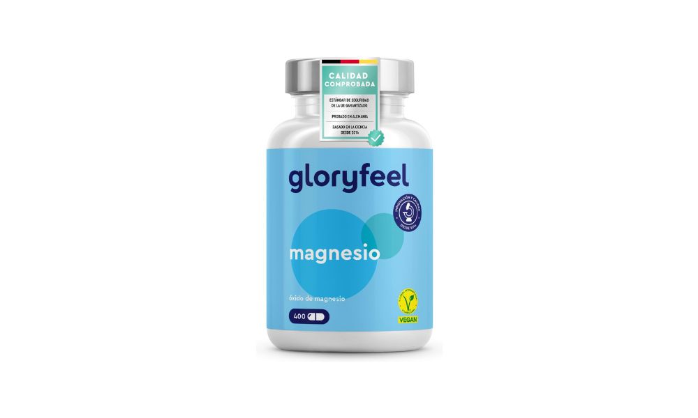 Magnesio 400 cápsulas de GloryFeel