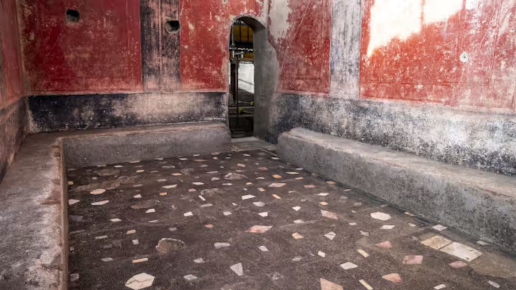 Spa en las ruinas de Pompeya. Foto: Parque Arqueológico de Pompeya