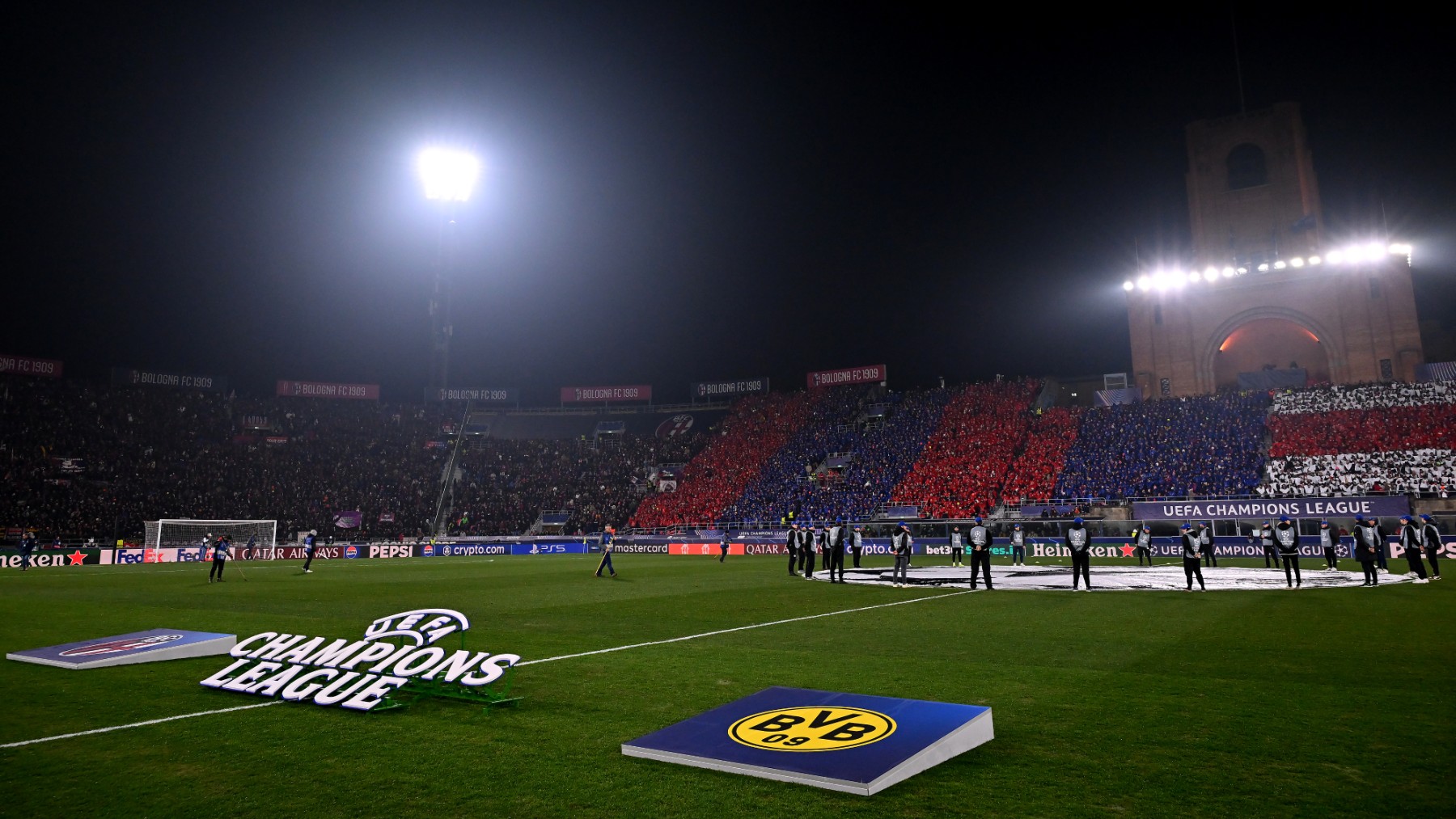 Una imagen de un partido de Champions. (Getty)