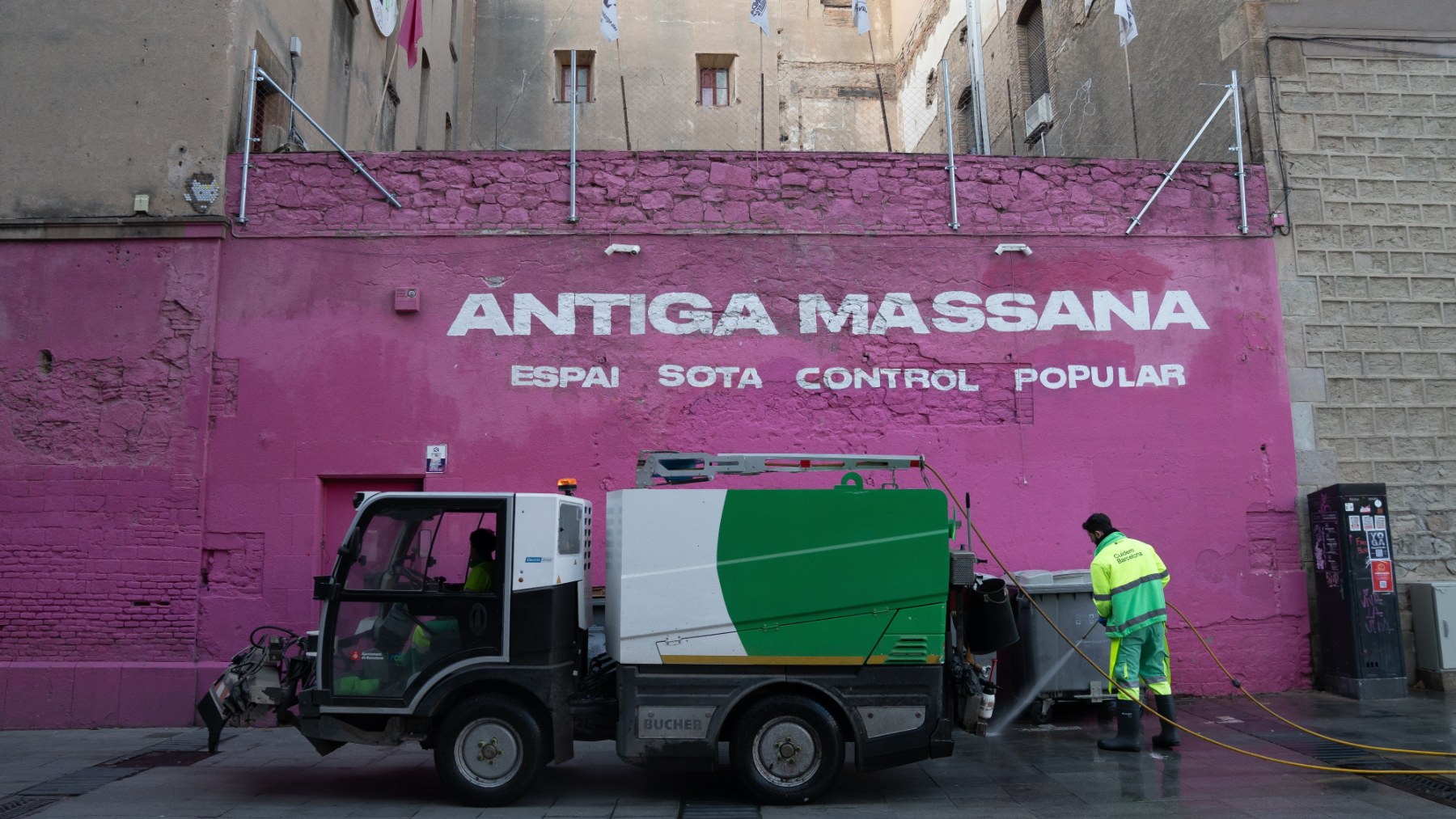 Antigua escuela Massana. (EP)