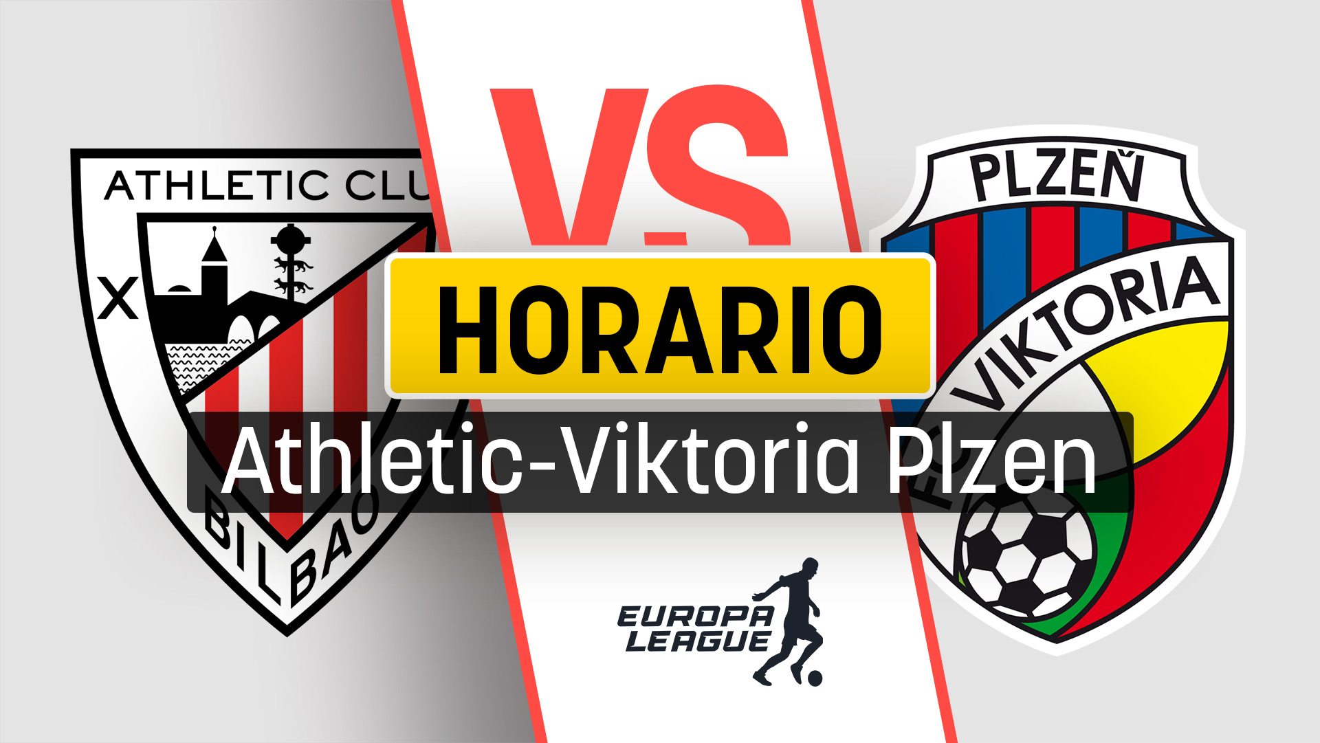 Athletic – Viktoria Plzen: horario y dónde ver en directo por televisión y online el partido de la Europa League.