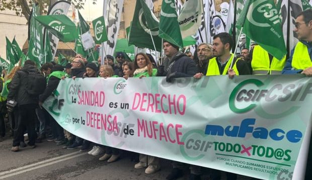 huelga funcionarios Muface