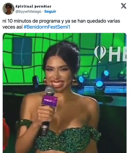 Comentario de un seguidor del programa. (X)